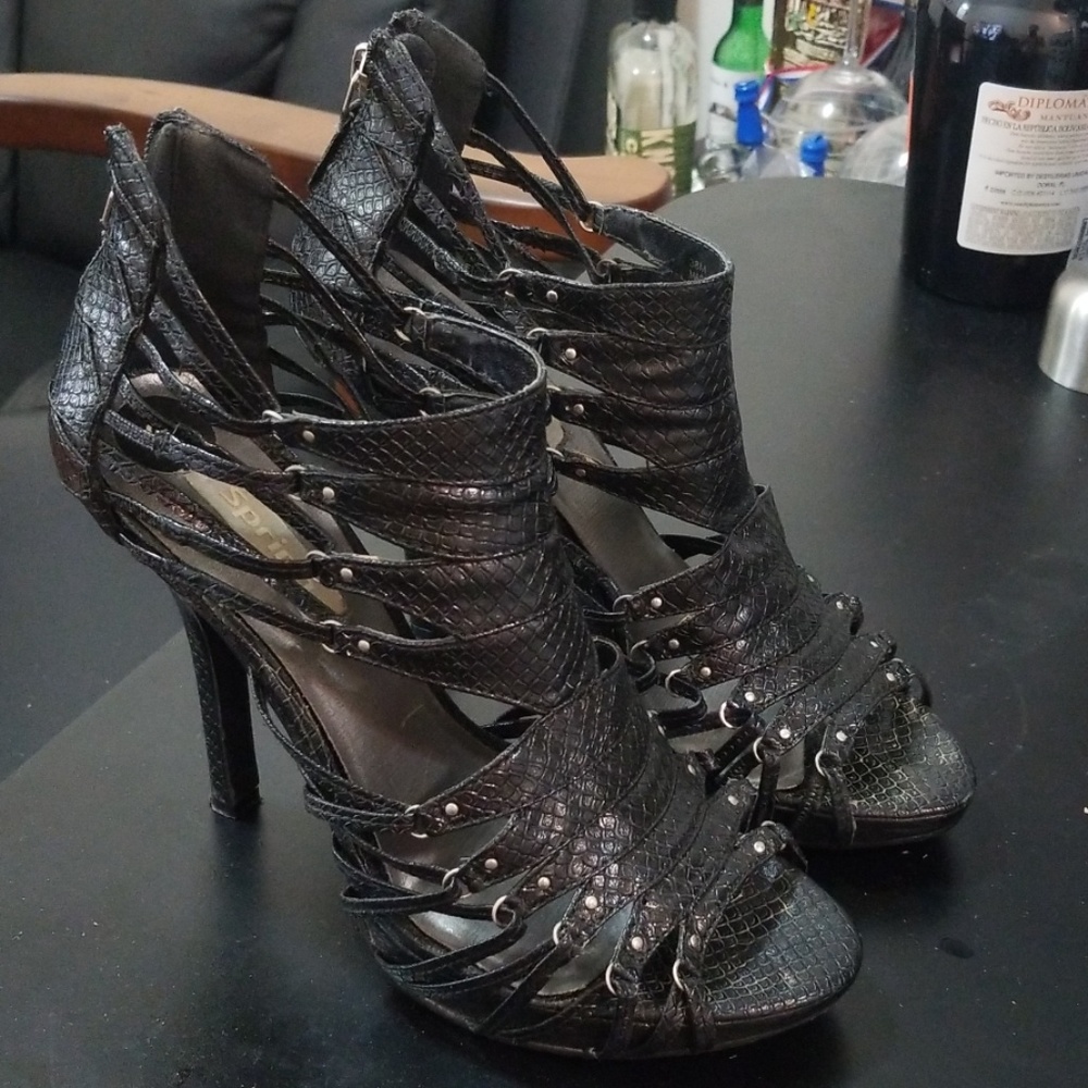 Sexy high heel shoes